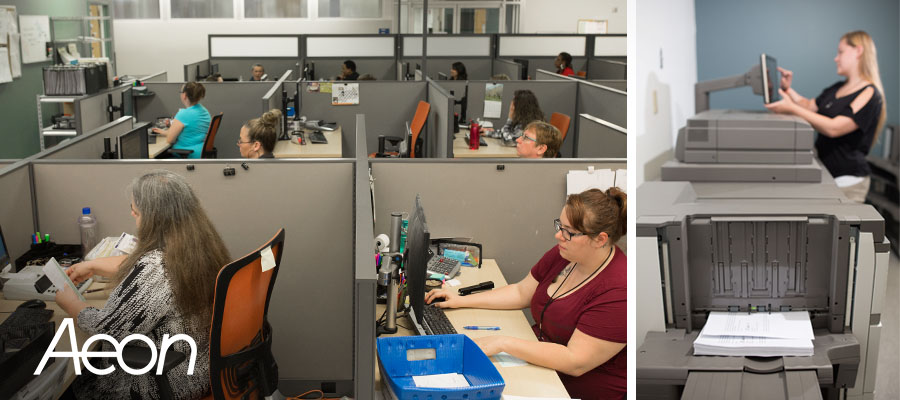 Moore employees working with Aeon Sustainer Management; Recurring gift management Sustainer processing Donor Retention Aeon Sustainer Retention Sustainer Recovery Monthly Gifts Monthly Giving